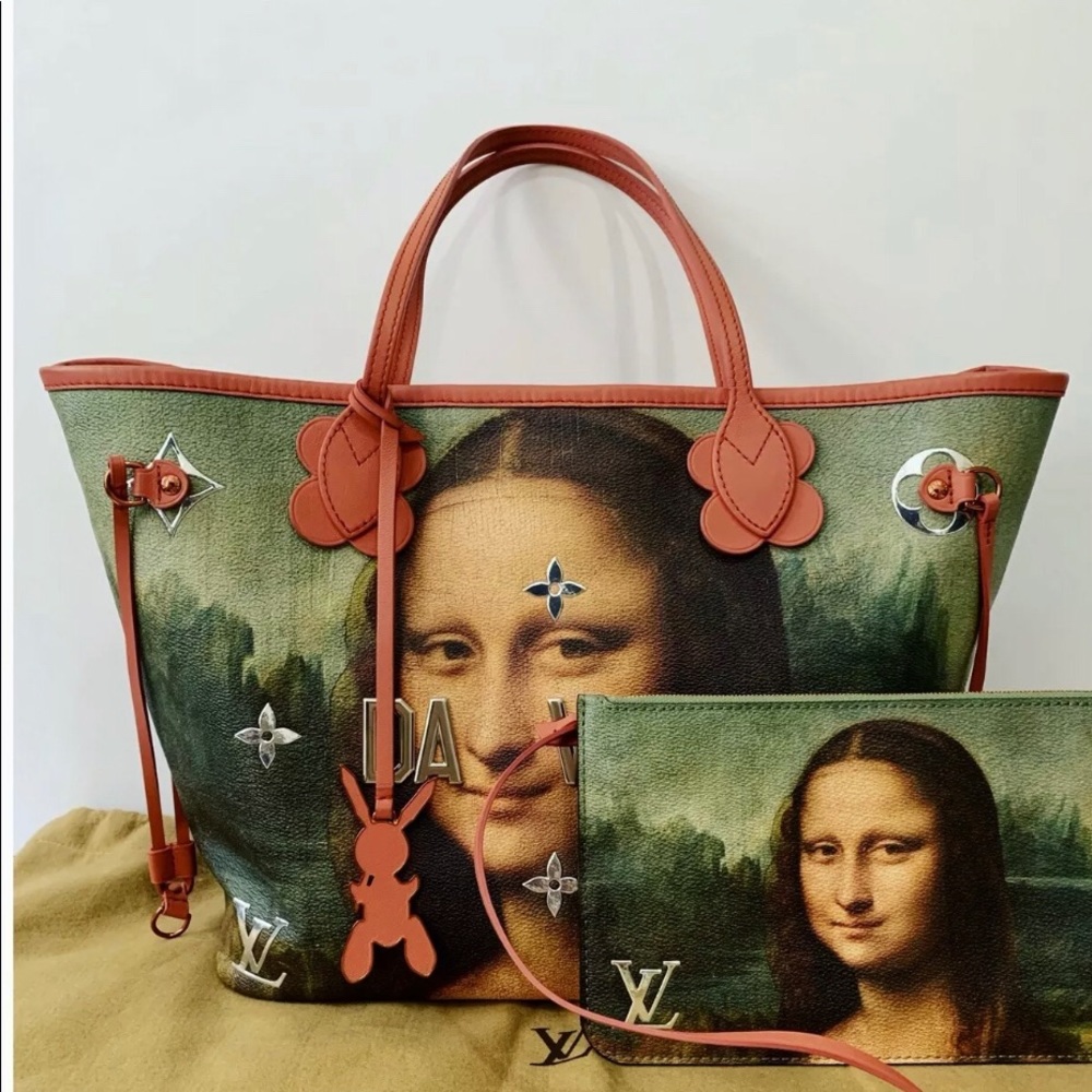 Limited Ed LV Masters Collection Koons Mona Lisa